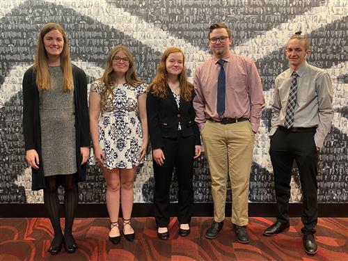 Hillcrest students at FBLA competition 